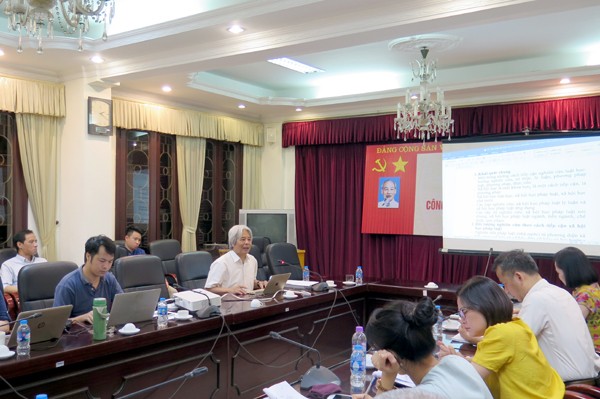 Tọa đàm “Tiếp cận xã hội học pháp luật trong nghiên cứu luật học”