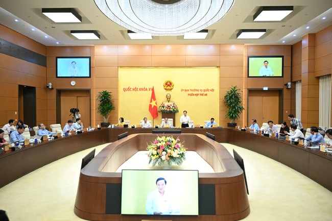 Ủy ban Thường vụ Quốc hội cho ý kiến về việc tiếp thu, giải trình, chỉnh lý dự thảo Luật sửa đổi, bổ sung một số điều của Bộ luật Hình sự