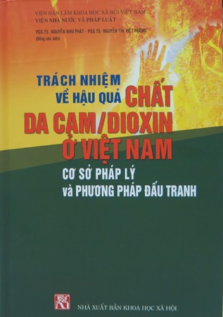 Giới thiệu sách “Trách nhiệm về hậu quả chất da cam/dioxin ở Việt Nam: Cơ sở pháp lý và phương pháp đấu tranh”